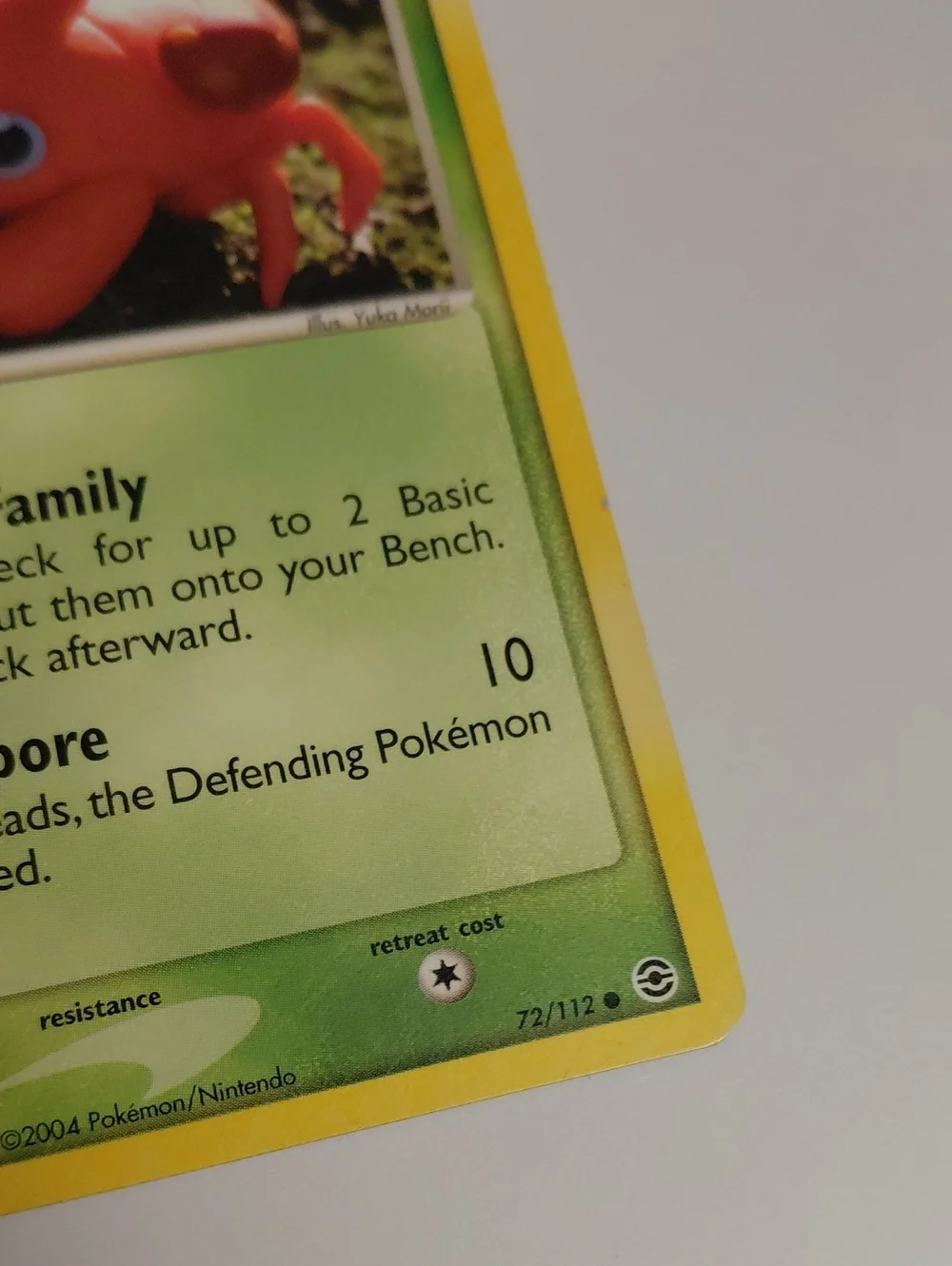 Yuka Morii - Vintage Clay Model Art Pokemon Cards - Oddish And Paras